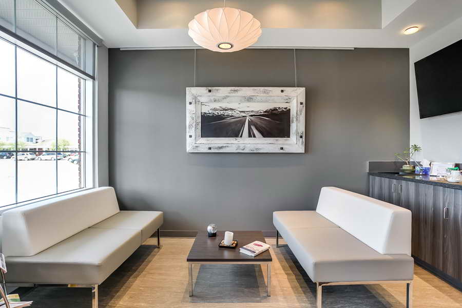 ART GALLERY MEETS DENTAL OFFICE